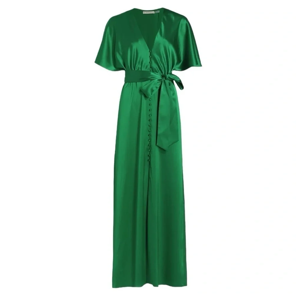 NWT Alice + Olivia Davida Midi Dress